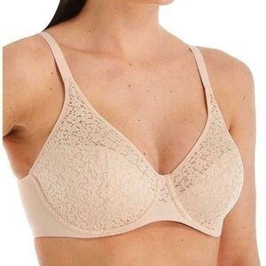 Chantelle Group Norah 13F1 Underwire Bra 32DDDD (32G) Color: Nude / Cream NWOT